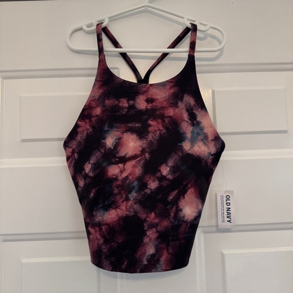 Old Navy Active Power Light Support Longline Built in Sports - Size: XL - NWT - Picture 1 of 5